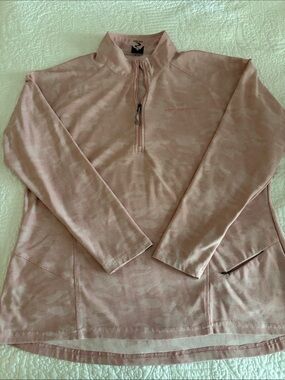 Women’s Light Pink Half-Zip Pullover/ Breckenridge